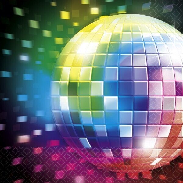 picture of a glitter disco ball 